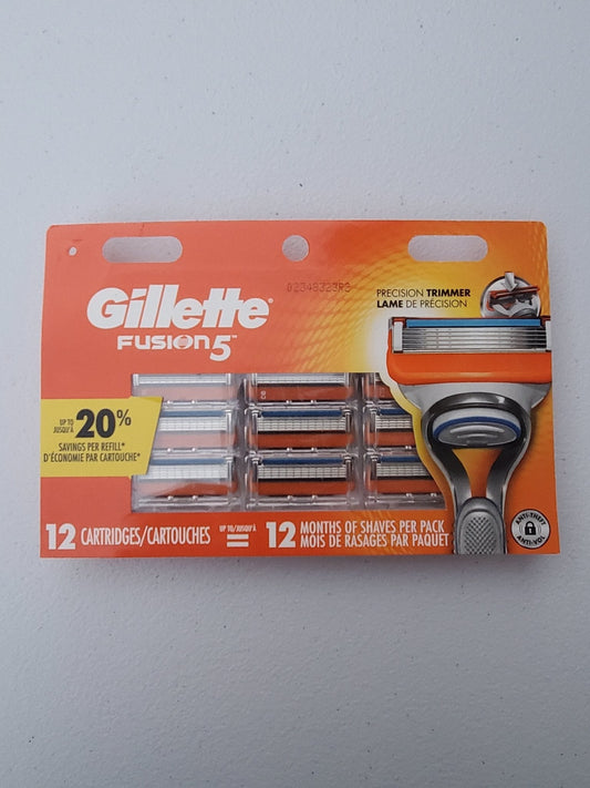 Gillette Fusion 5 12 Cartridges - Marioshroomed