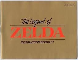The Legend Of Zelda Gold Cartridge + Instruction Book + Tips & Tactics Book - Marioshroomed