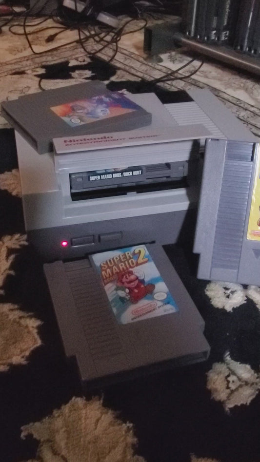 Nintendo NES All Night Mario Bundle  SMB 1,2,3