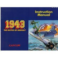1943 The Battle of Midway Cartridge + Instruction Book - Marioshroomed