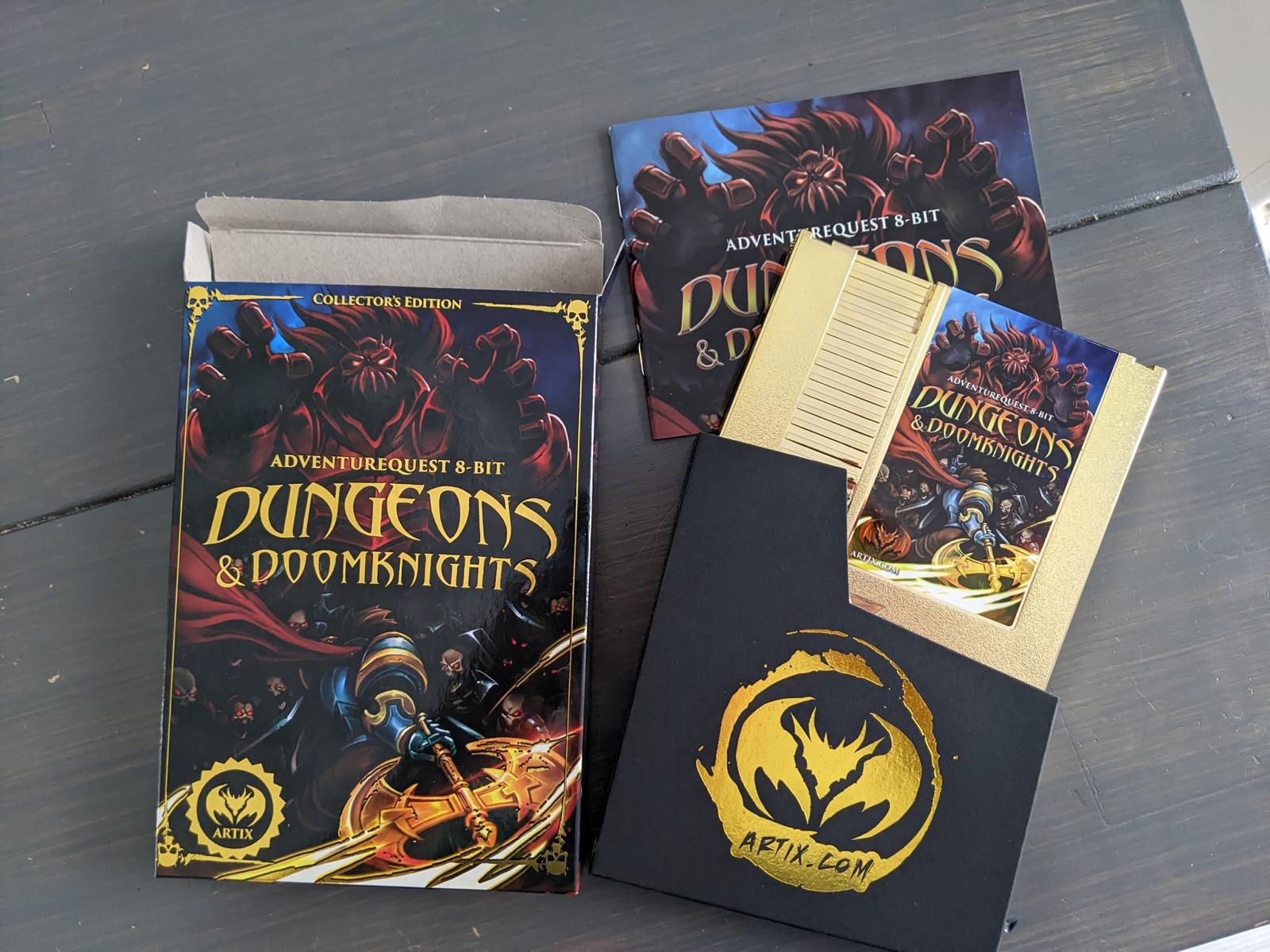 Adventurequest 8-Bit Dungeons & Doomknights Collector's Edition - Marioshroomed