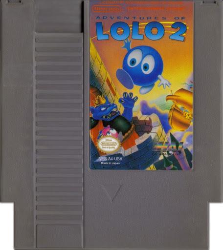 Adventures of Lolo 2 -Discolored Cartridge- - Marioshroomed