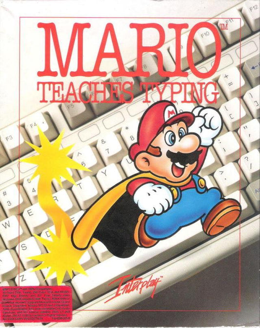 Mario Teaches Typing - Marioshroomed