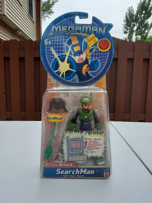 Megaman NT Warrior Searchman Action Figure New - Marioshroomed