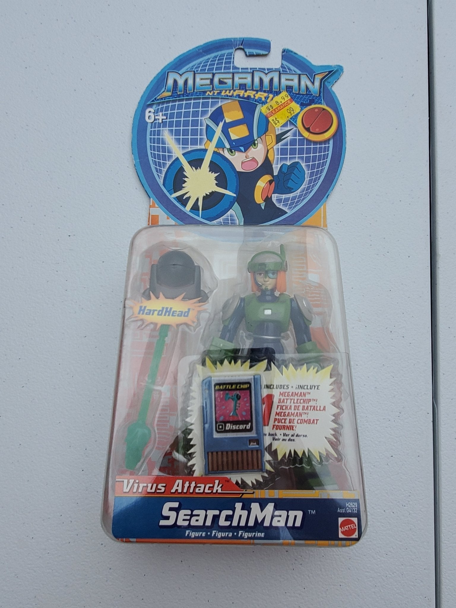 Megaman NT Warrior Searchman Action Figure New - Marioshroomed