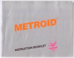 Metroid 5 Screw Cartridge + Instruction Book - Marioshroomed