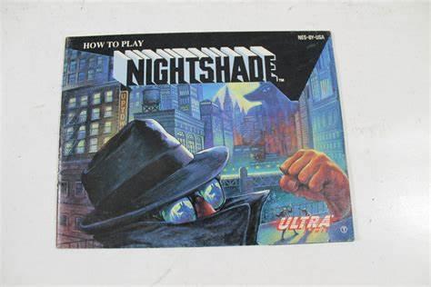 Nightshade Cartridge + Instruction Book - Marioshroomed