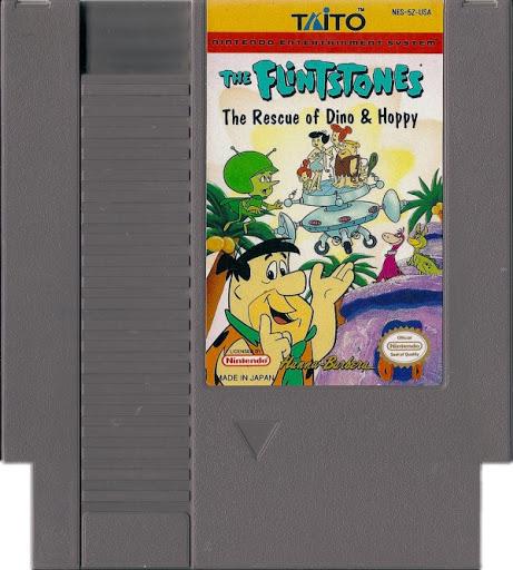The Flintstones The Rescue Of Dino & Hoppy Cartridge + Instruction Book - Marioshroomed