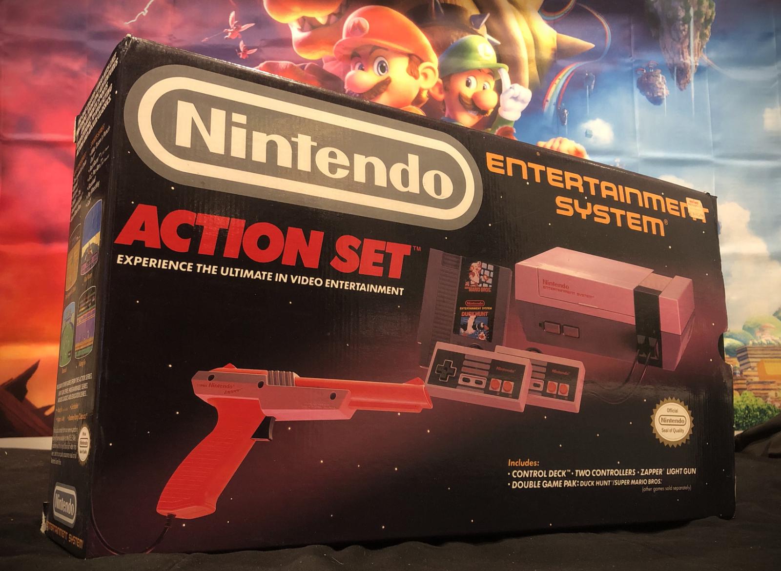 Nintendo Nes Action Set Console