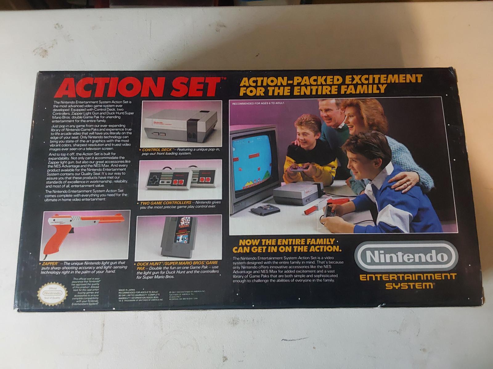 Nintendo Nes Action Set Console - Image 4
