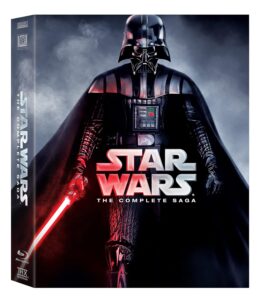 Star Wars: The Complete Saga (Episodes I-VI) Blu-ray cover