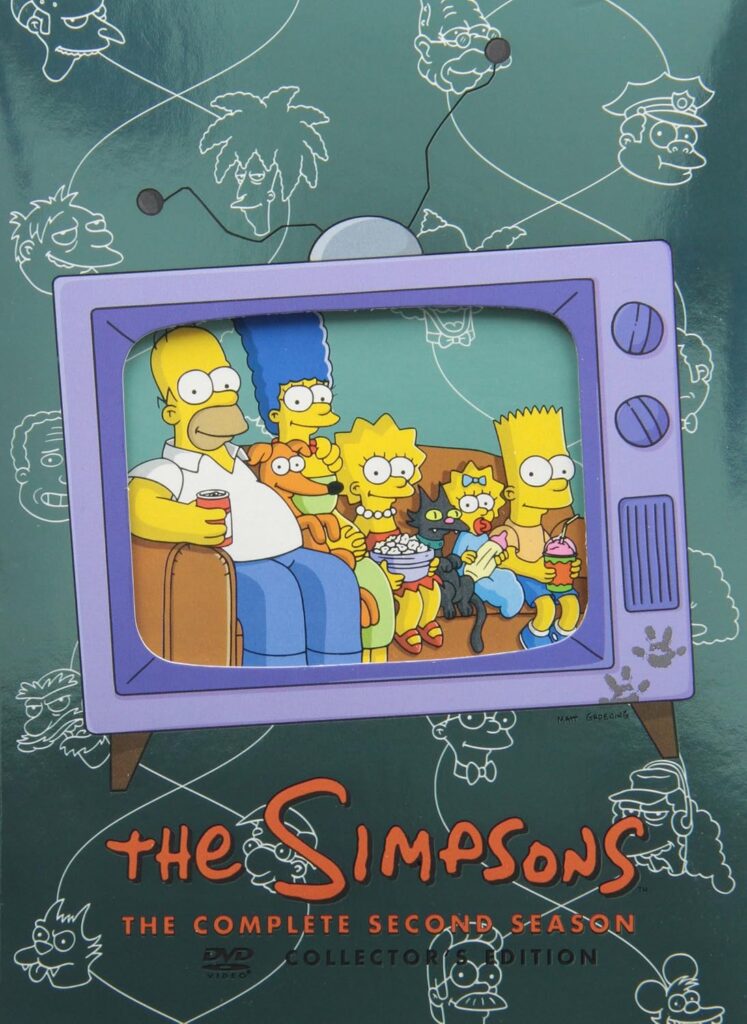 The Simpsons: Season 2 DVD cover