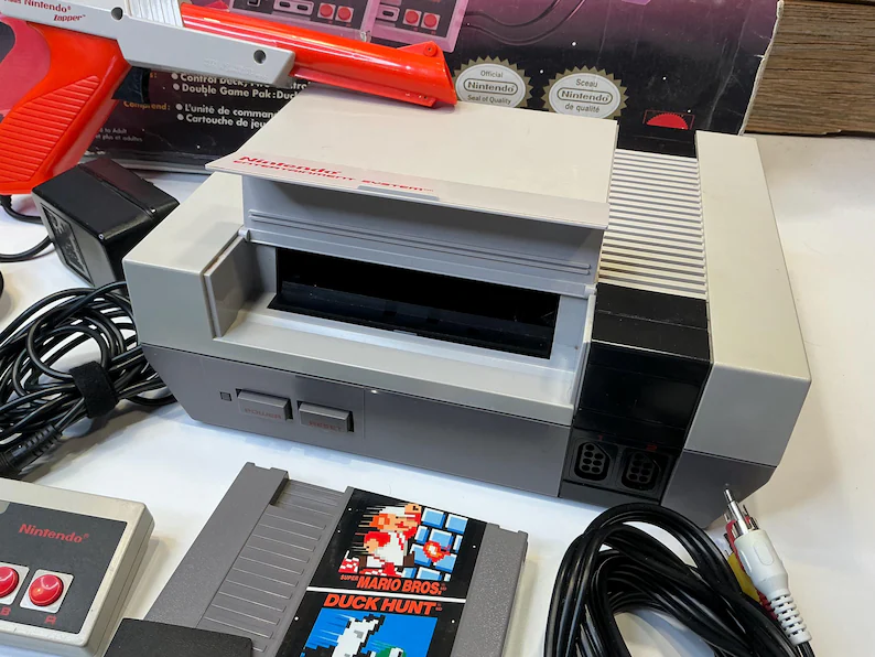 Nintendo Nes Action Set Console - Image 4
