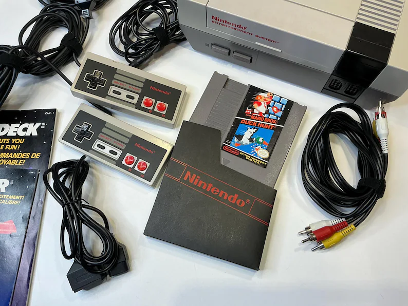 Nintendo Nes Action Set Console - Image 2