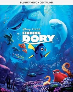 Finding Dory DVD, a family favorite that often needs a scratched DVD clean-up