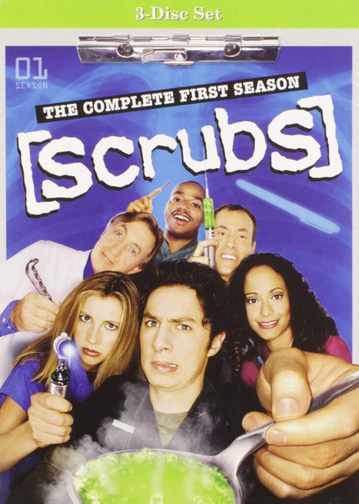 Scrubs – The Complete First Season DVD cover