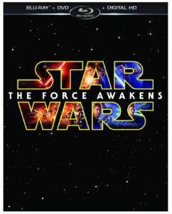 Star Wars The Force Awakens Blu-ray + DVD + Digital combo pack front cover