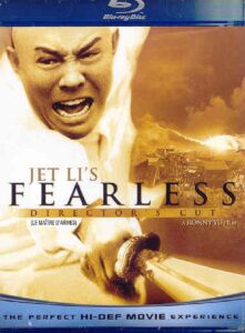 Jet li’s – Fearless (Director’s Cut) Blu-ray cover