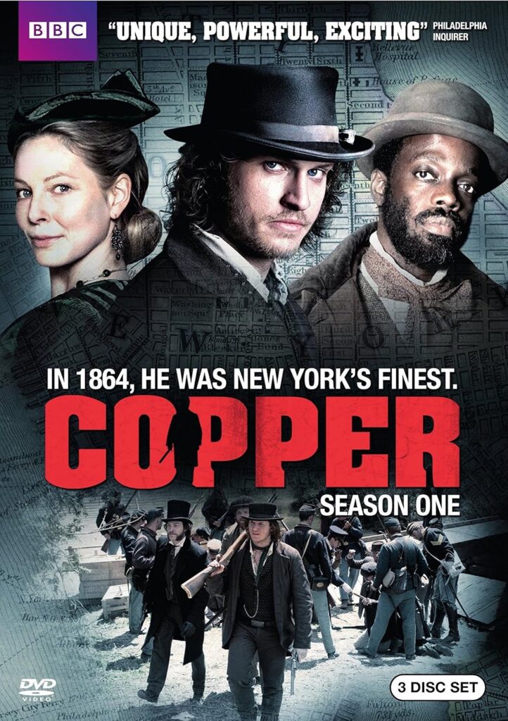 Copper: Season 1 DVD cover