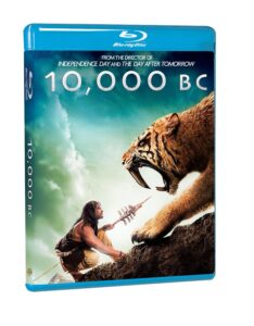 10,000 BC Blu-ray cover