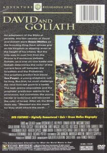 David and Goliath DVD